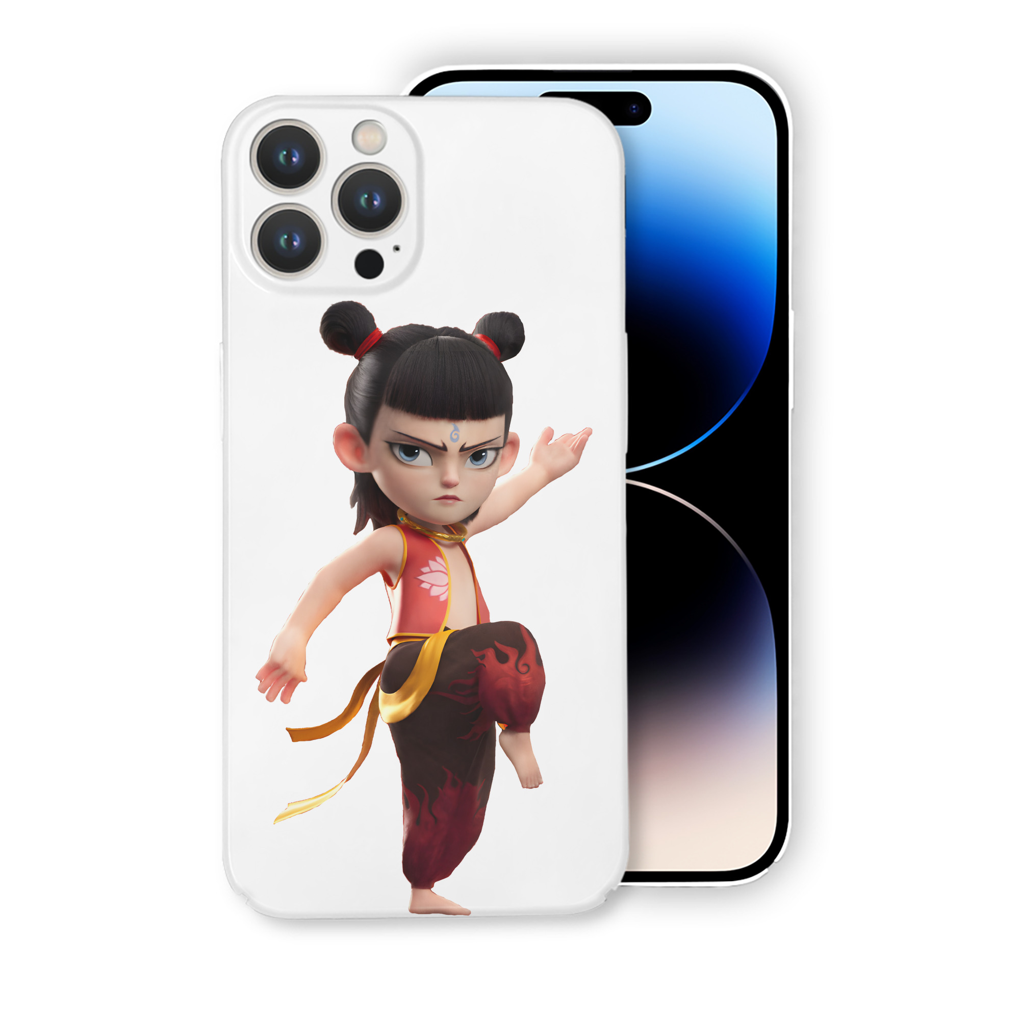 （画像用） Ne Zha 2 ナタ 魔童の大暴れ 【iPhone 14シリーズ対応】ハードケース